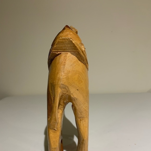 Hand carved wooden North African Camel - Picture 5 of 6